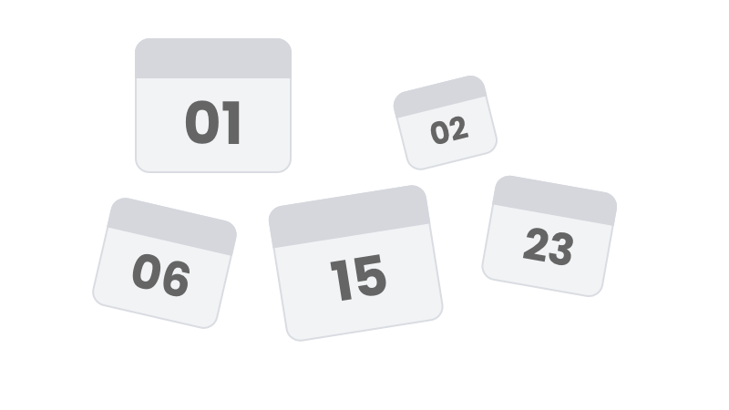 Boş kareler halinde nöbet çizelgesi